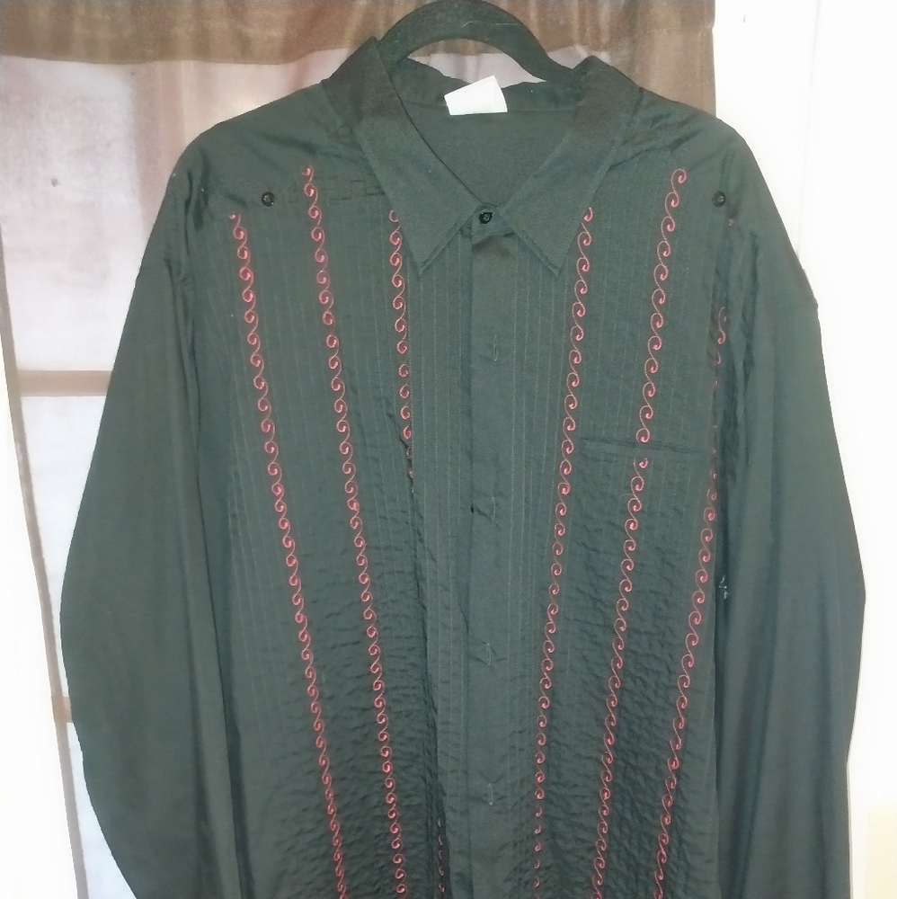 Fancy Mexican wedding shirt. Worn once.
